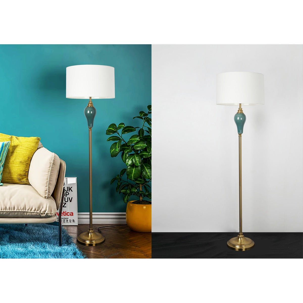 2426-F 1XE27 Floor Lamp