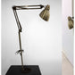JS-GL-6026AB - Antique Brass & Black Metal Modern Table Lamp