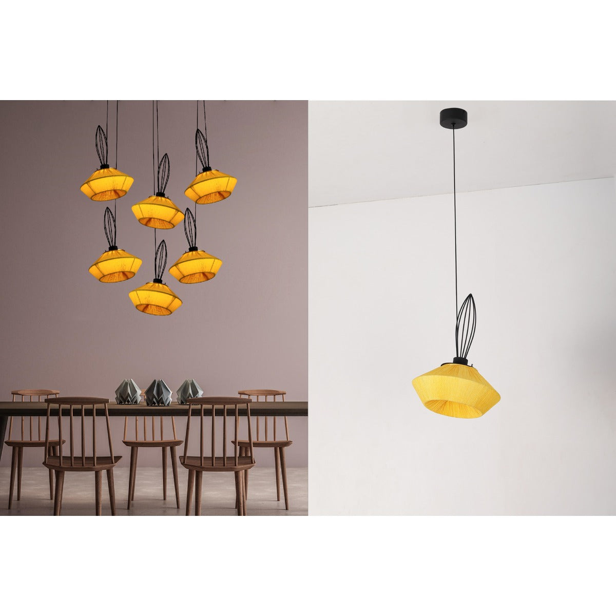 10089-1YL Led Hanging Light