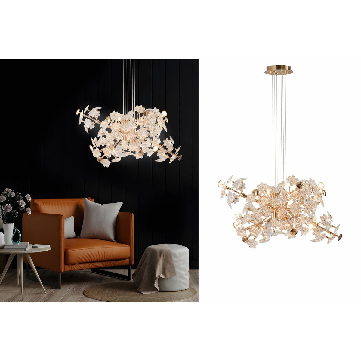 1047-780 Led 84W Hanging Light