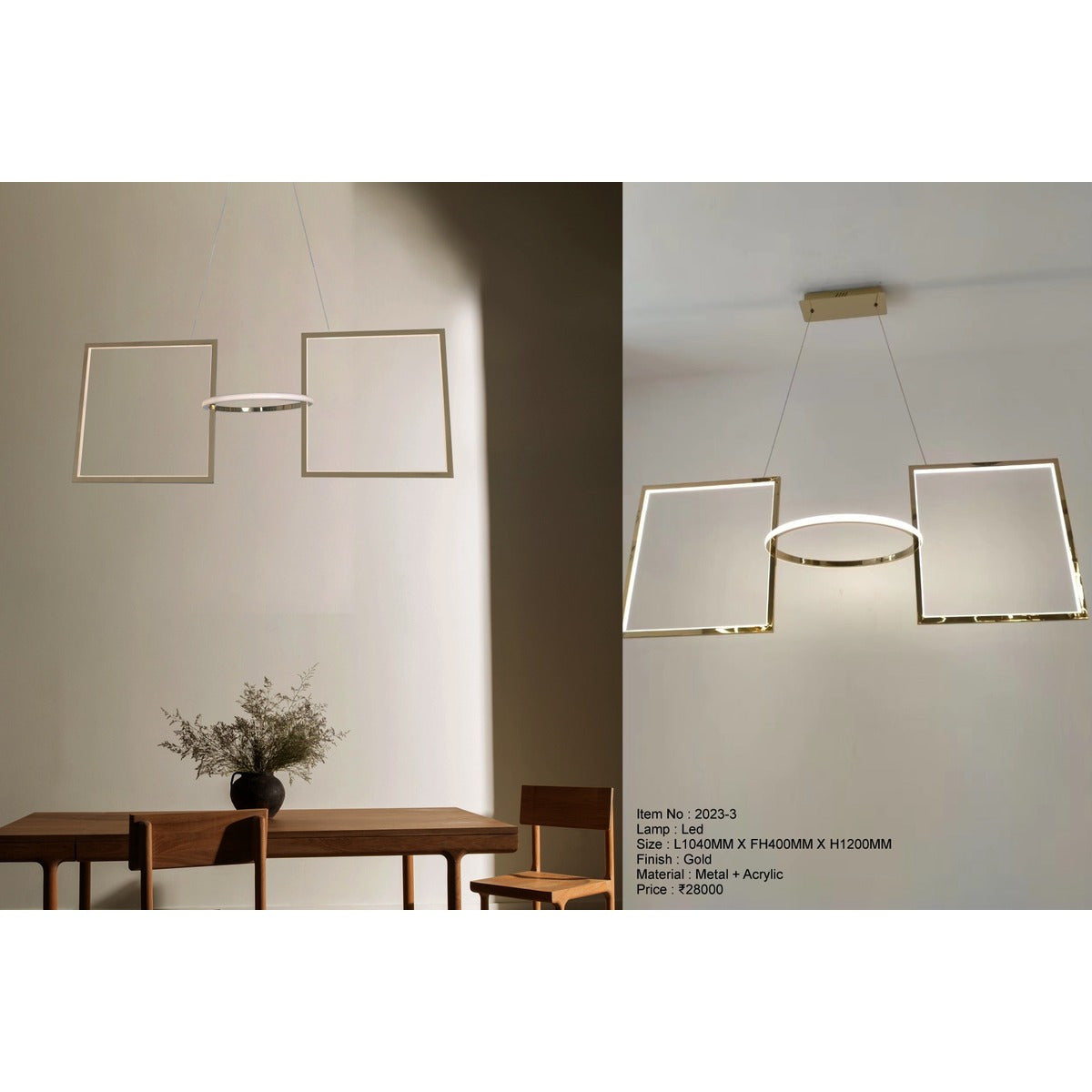 2023-3 Led Hanging Light