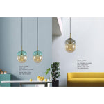 2129BK Led Hanging Light