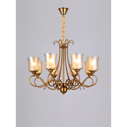 22019-8 8XE27 Hanging Light