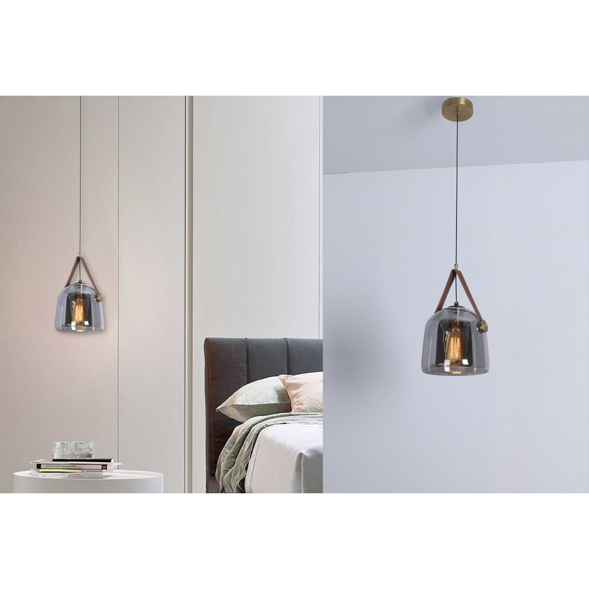 2414-SM 1XE27 Hanging Light