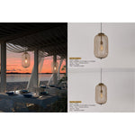 38530-S 1XE27 Hanging Light