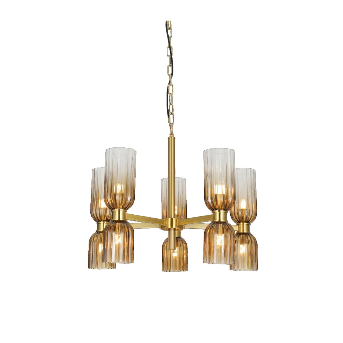 60820-5+5 10XE14 Hanging Light
