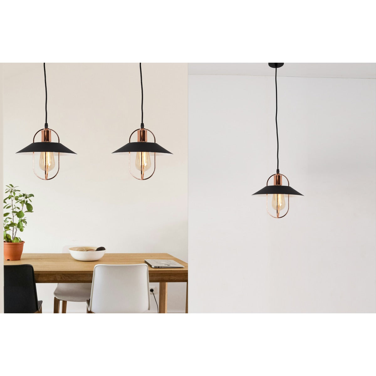 6147-1 1XE27 Hanging Light