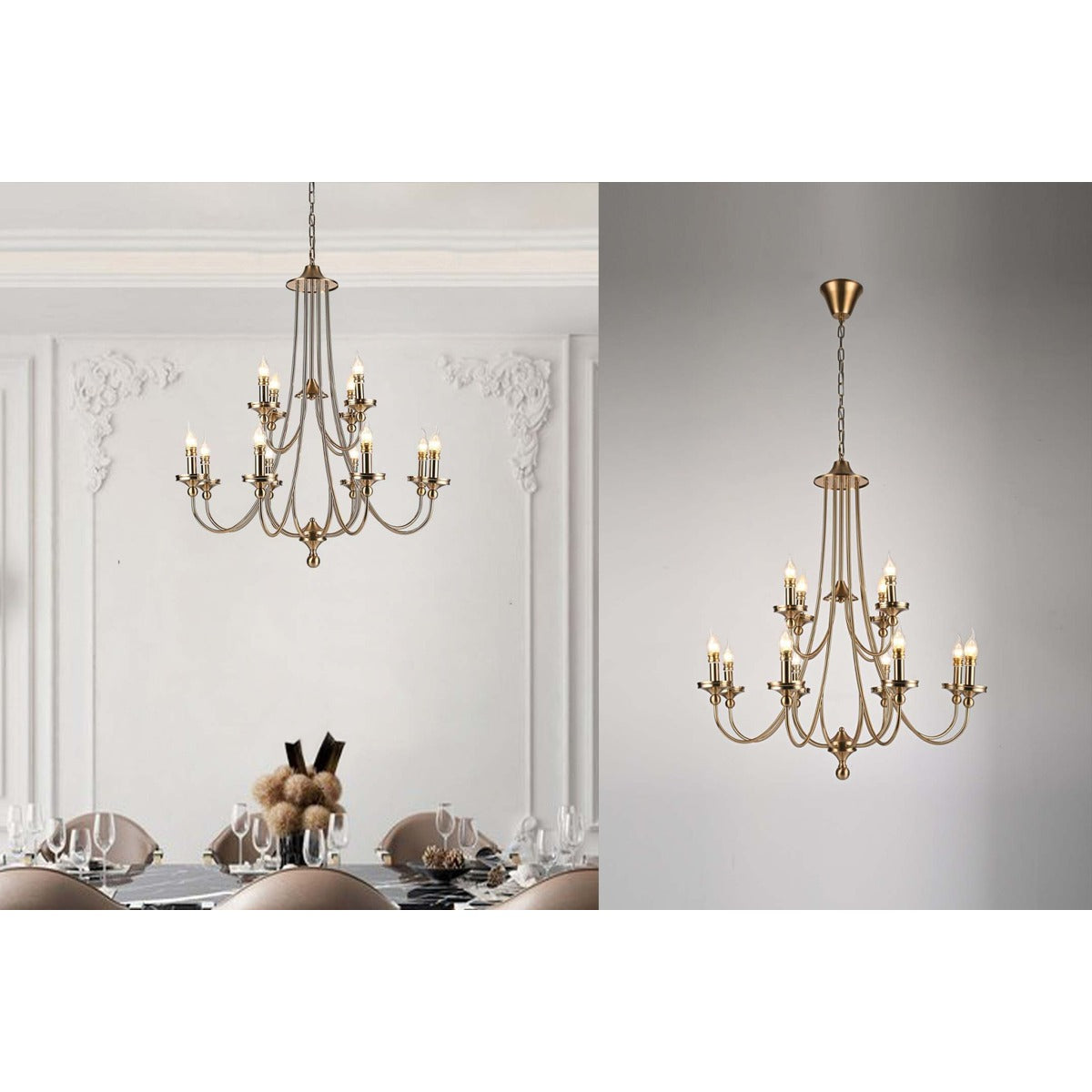 6269-8+4 12XE14 Hanging Light