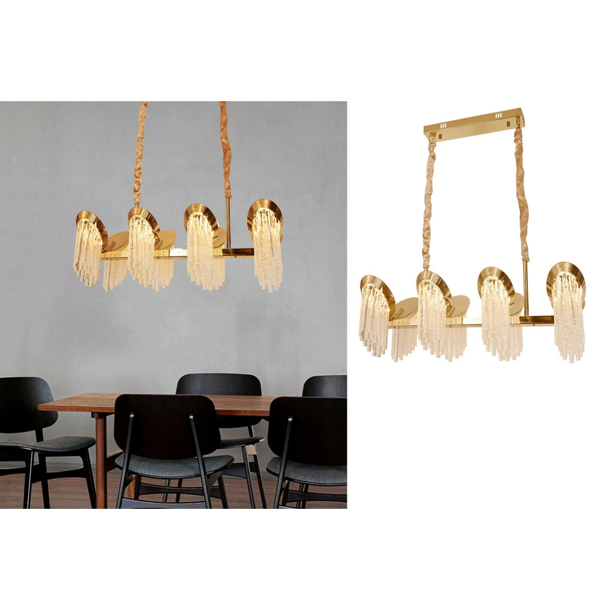 6602-L8 Led Hanging Light
