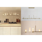 6642SL 7XG9 + Led Hanging Light