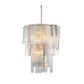 JS-GL-7123D - Champagne Gold Metal & Glass Crystal Chandelier