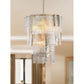 JS-GL-7123D - Champagne Gold Metal & Glass Crystal Chandelier