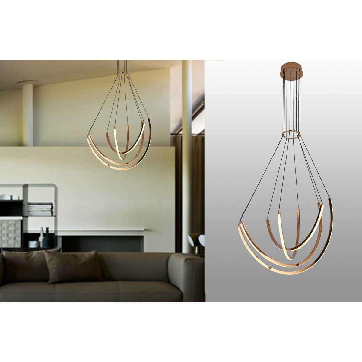 7250- 4 Led 3in1 Hanging Light