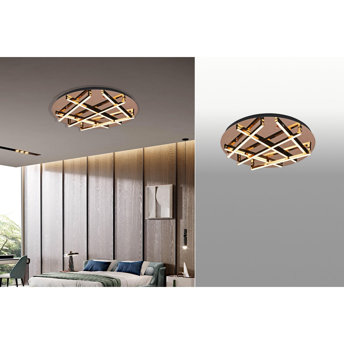 7273RD-550 Led 3in1 Hanging Light