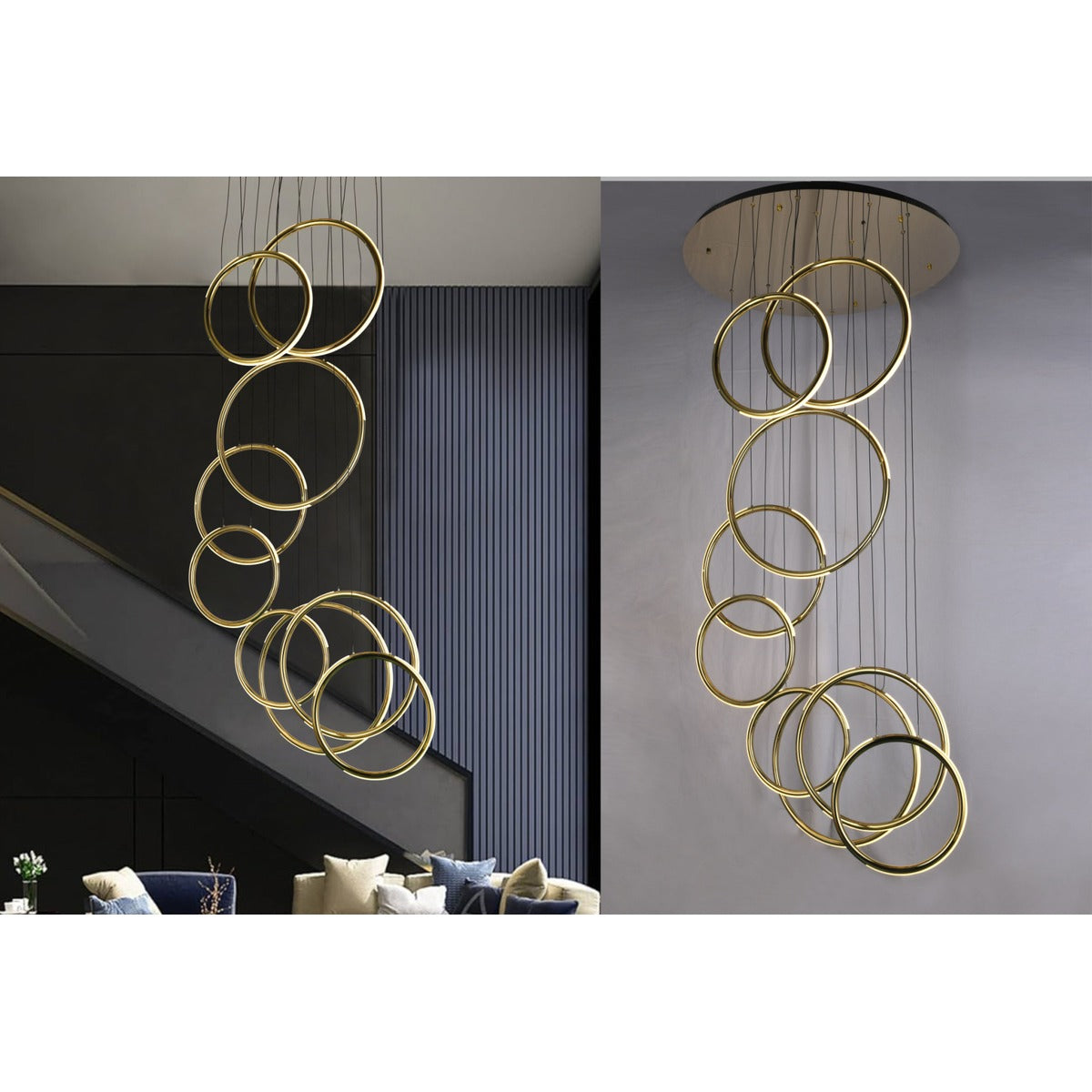 7690-9 Led 3in1 Hanging Light