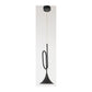 JS-GL-8220-1P - Black & White Metal Modern Hanging Light