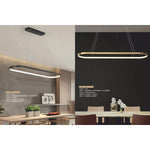 8643-AB Led Hanging Light
