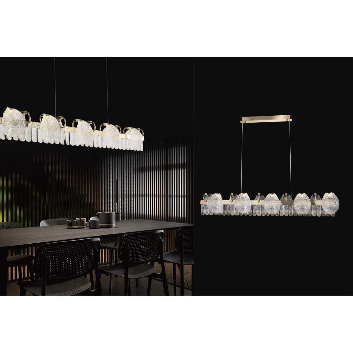 88387B-10 Led 70W Hanging Light