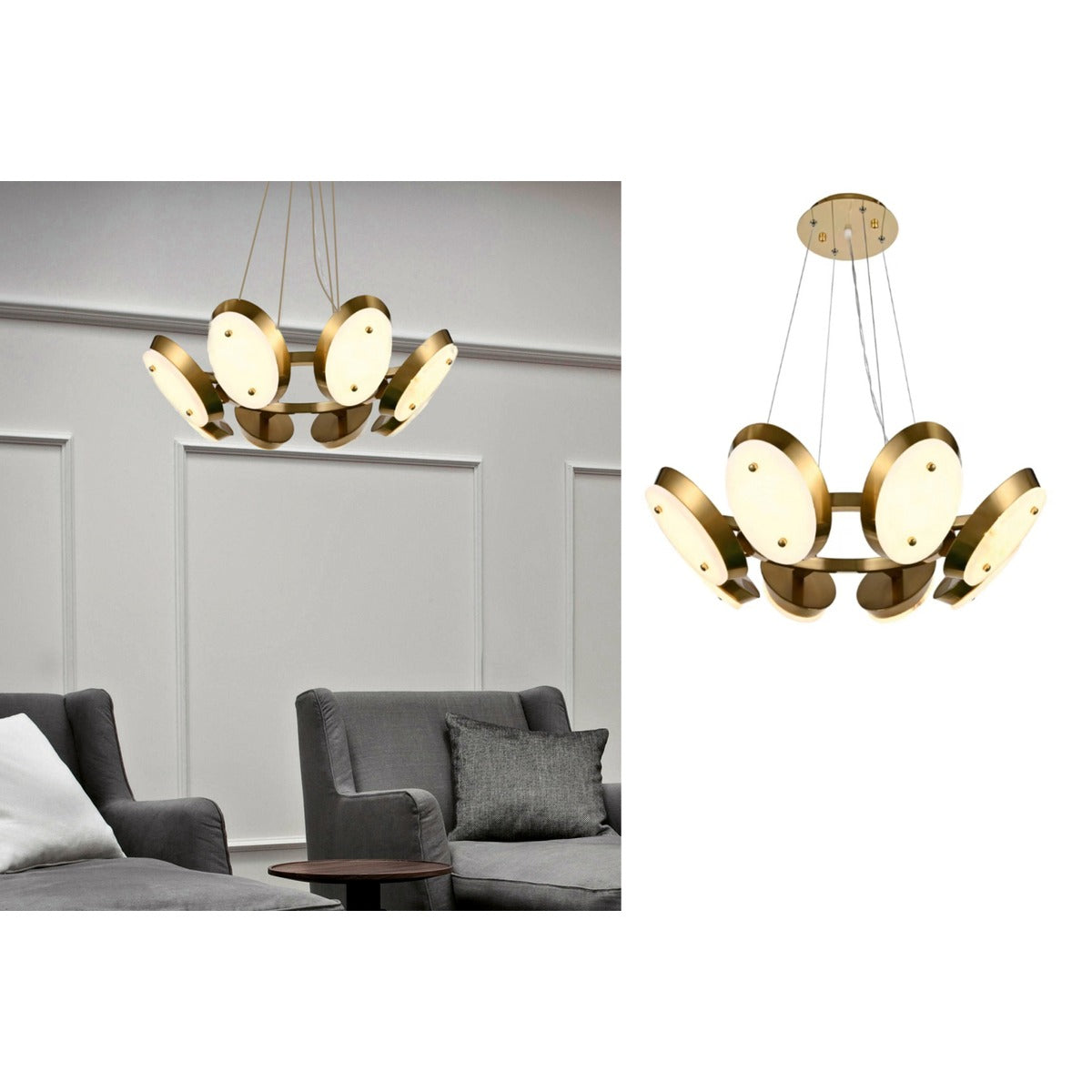 9790-600 Led 40W 3in1 Hanging Light
