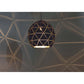 JS-GL-L01-1 - Black & Gold Metal Modern Hanging Light