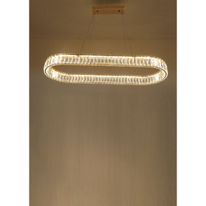 JS-GL-001-900 - FRENCH GOLD METAL & CRYSTALS Crystal Chandelier