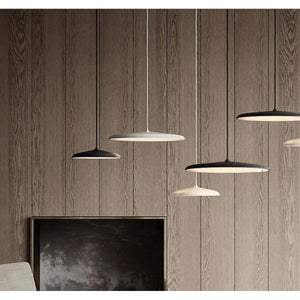 JS-GL-005H1 - BLACK, WHITE, GREY (CUSTOMIZABLE) METAL & ACRYLIC Modern Hanging Light