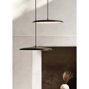 JS-GL-007H1 - BLACK, WHITE, GREY(CUSTOMISABLE) METAL & ACRYLIC Modern Hanging Light