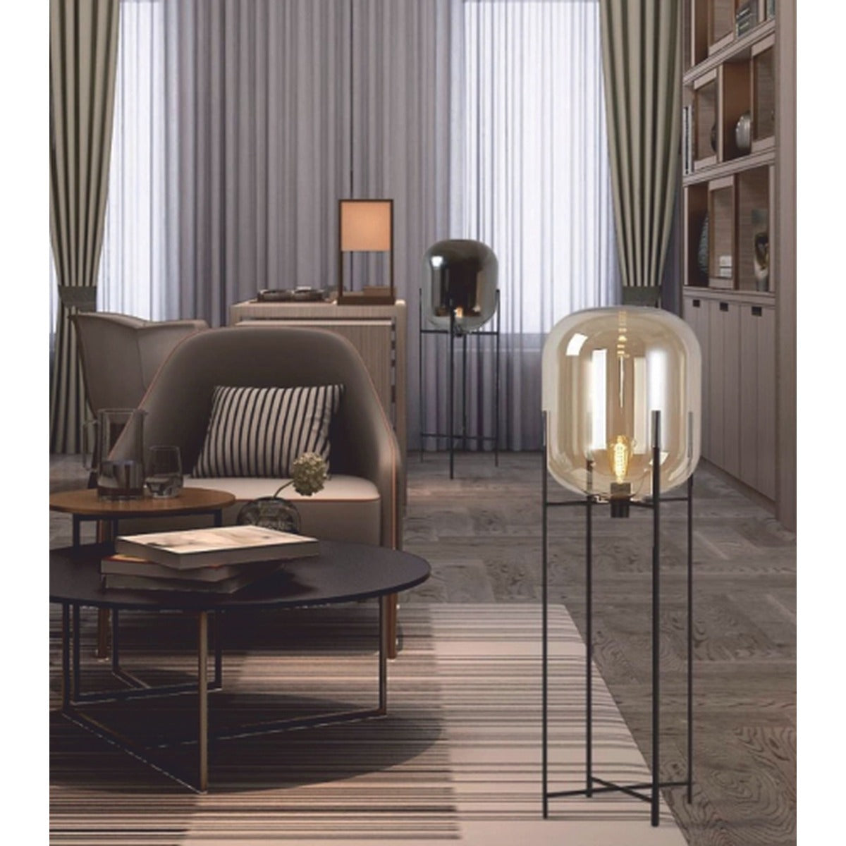 066-1300 1XE27 Hanging Light