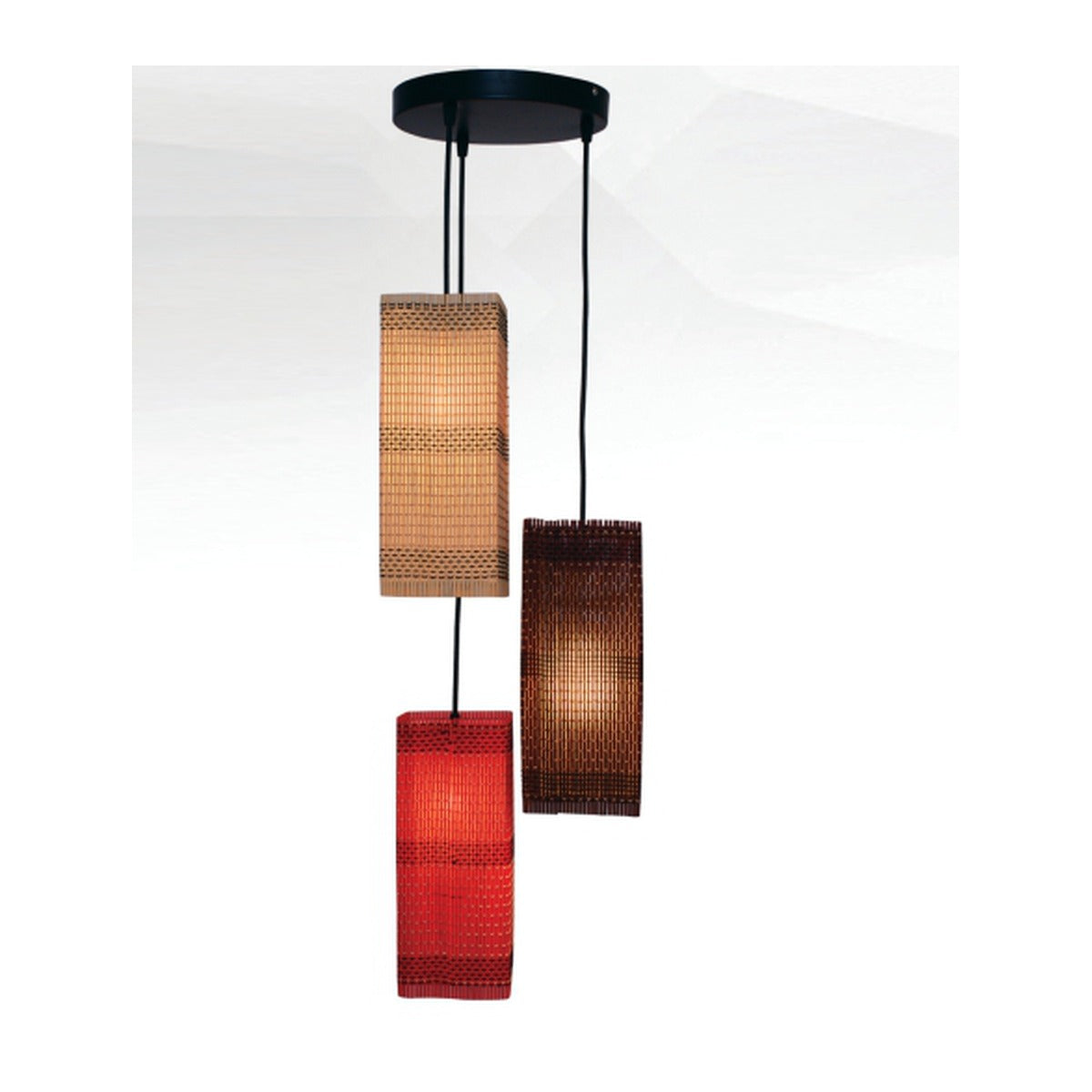 103-3-SQ 3XE27 Hanging Light