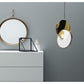 JS-GL-1125-S - GOLD METAL & ACRYLIC Modern Hanging Light