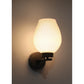 JS-GL-1450-W - BLACK METAL & PLA Modern Hanging Light