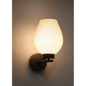 JS-GL-1450-W - BLACK METAL & PLA Modern Hanging Light