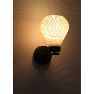 JS-GL-1451-W - BLACK METAL & PLA Modern Hanging Light