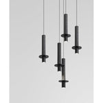 1627-6+2 6XE14 Hanging Light