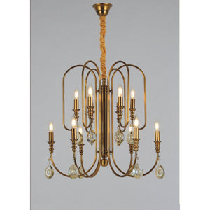 19038-6+6 12XE14 Hanging Light