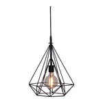 2017-1BK 1 XE27 Hanging Light