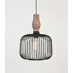 20305-BK 1 XE27 Hanging Light
