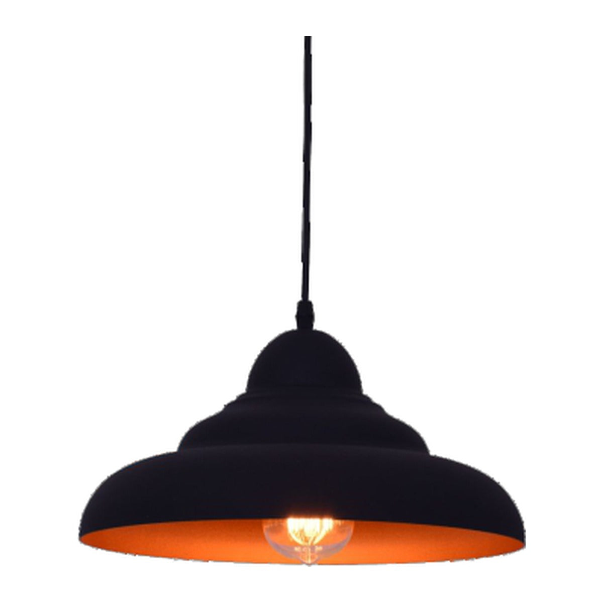 4340-1BK 1XE27 Hanging Light