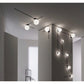JS-GL-5233-1 - BLACK METAL Glass Ball Wall Light