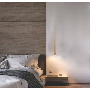 JS-GL-5248-1RG - ROSE GOLD METAL & ACRYLIC Modern Hanging Light
