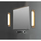 JS-GL-7700-AB - ANTIQUE BRASS METAL & ACRYLIC Led Mirror Lights