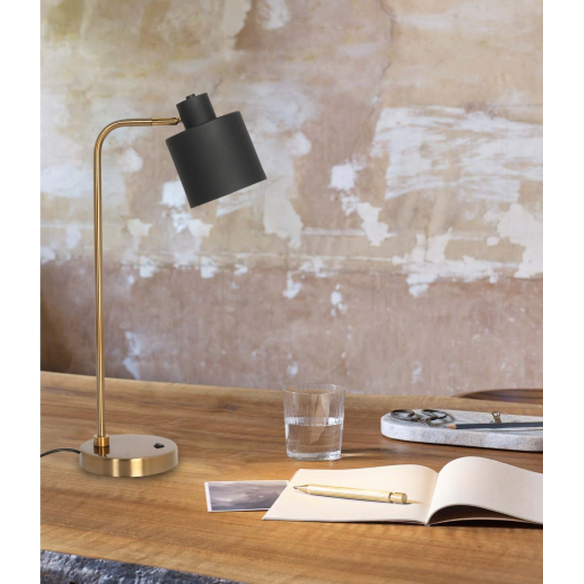 8596-AB-BK 1XE27 Hanging Light