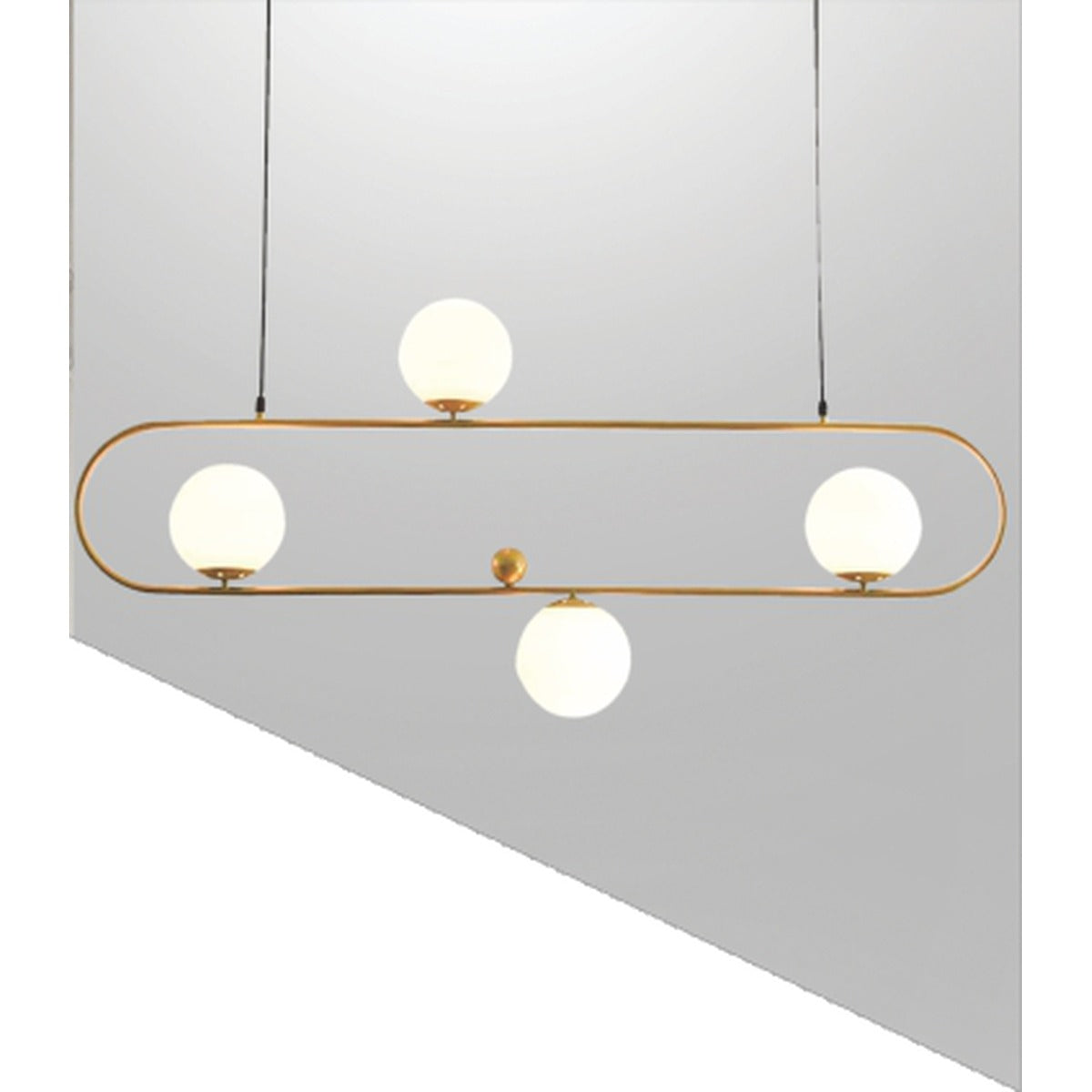 9816-4 4XE27 Hanging Light