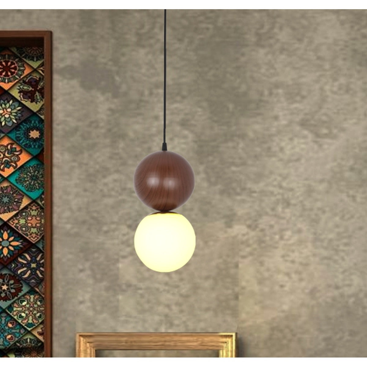 FD1630-DW (A) 1XE27 Hanging Light