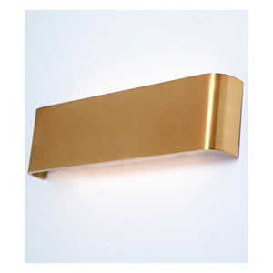 JS-GL-00100-AB - ANTIQUE BRASS METAL & ACRYLIC Led Mirror Lights