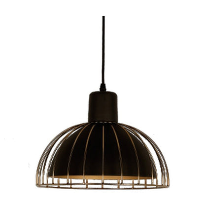 JS-GL-0020-COP - COPPER & BLACK & MATT GOLD Metal Hanging Light
