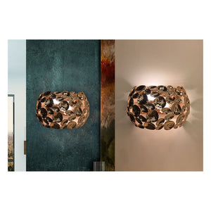 JS-GL-0026-G - French Gold Metal Modern Wall Light