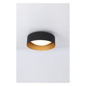 JS-GL-0053C-B - Gold & Black Metal & Acrylic Led Ceiling Light