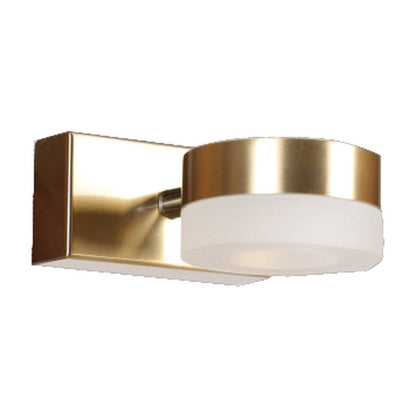 JS-GL-0060-1AB - ANTIQUE BRASS METAL & ACRYLIC Led Picture Lights