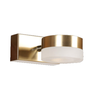 JS-GL-0060-1AB - ANTIQUE BRASS METAL & ACRYLIC Led Picture Lights